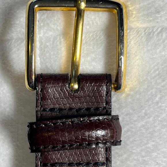 Men’s Brown Belt Snake Grain Split Cowhide 36 - Picture 3 of 7